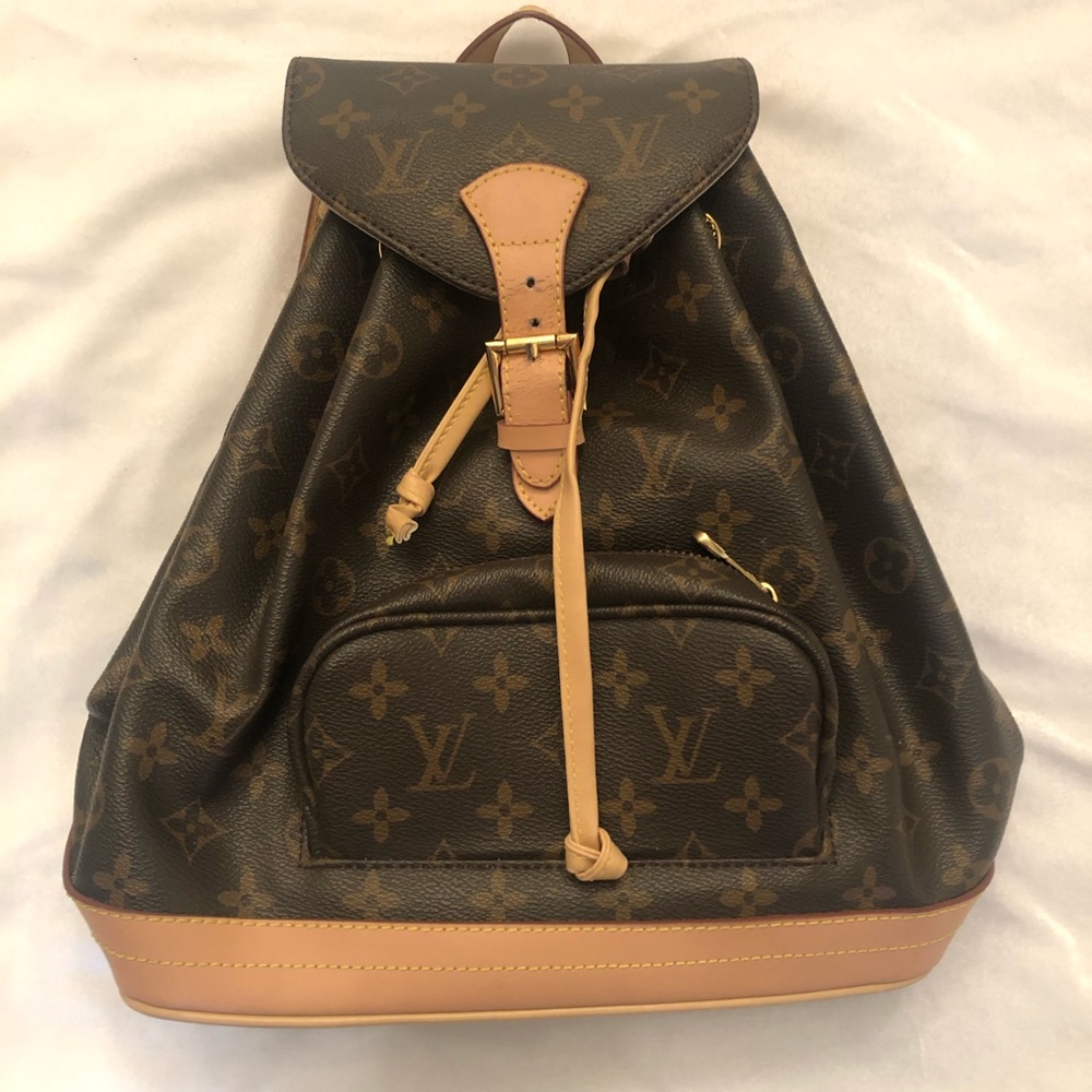 Faux Louis Vuitton Backpack